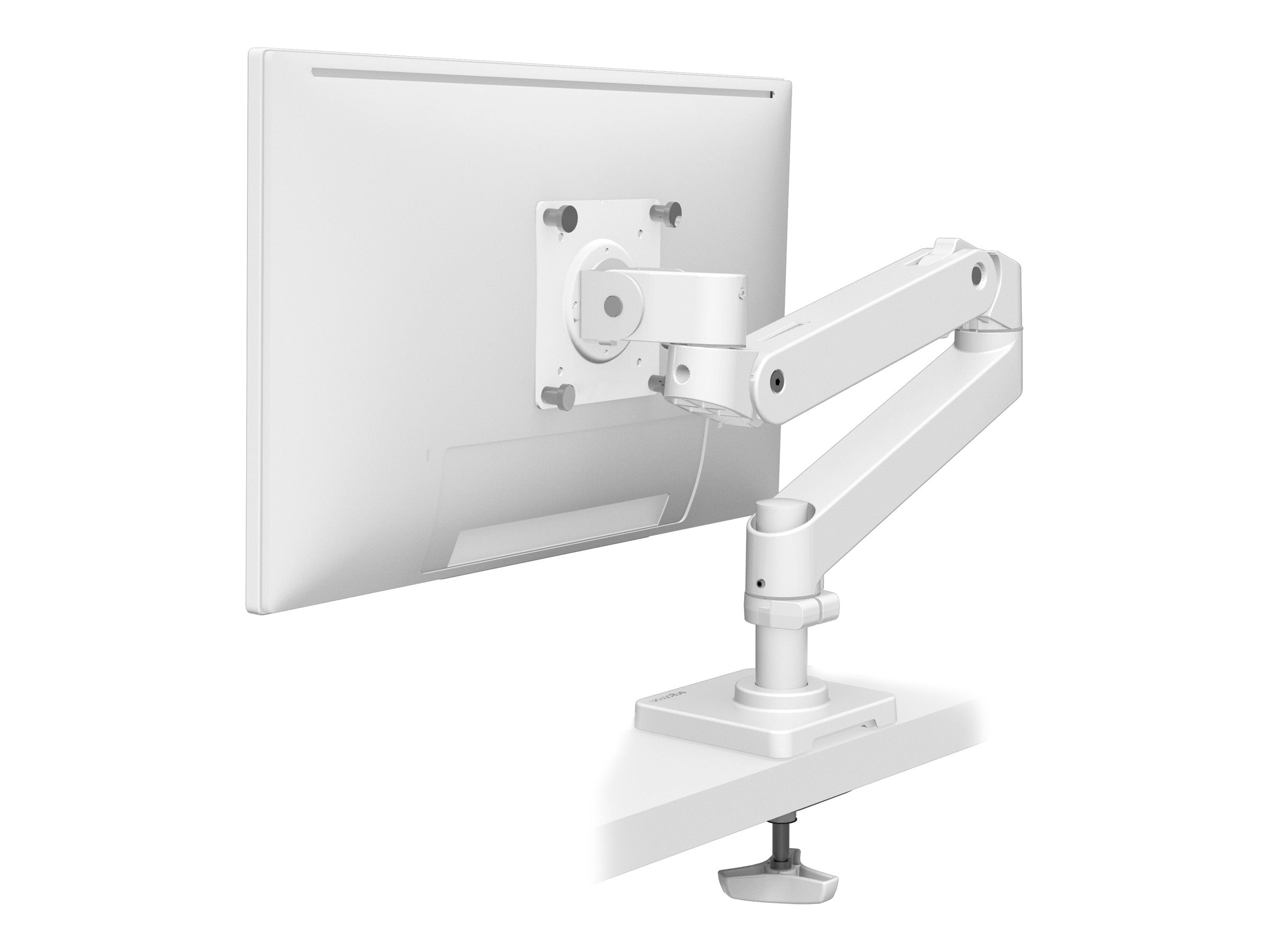Ergotron LX Pro Arm Single Display Desk Grommet Mount White - Vorderansicht
