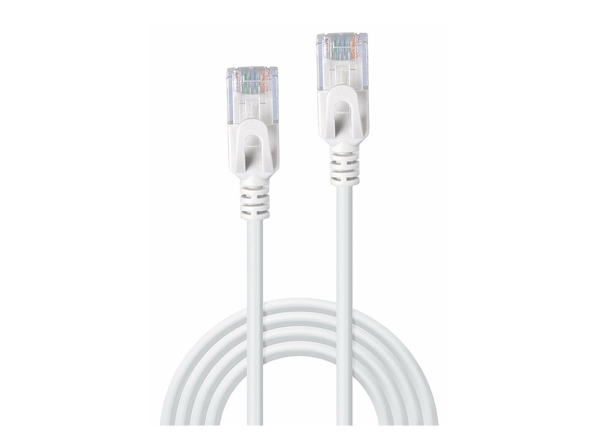LINDY 5m Cat.6A U/FTP Ultra Slim Netzwerkkabel grau - Detailansicht