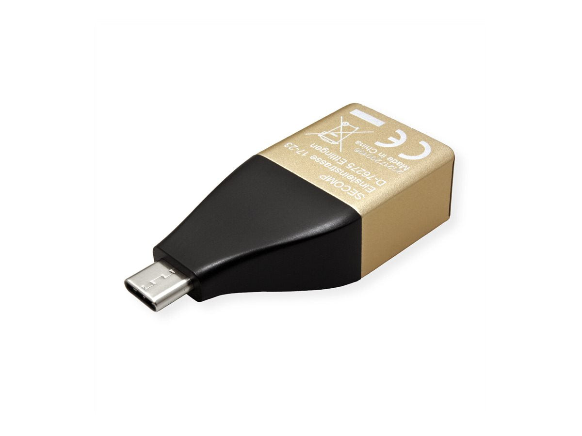 ROLINE GOLD USB 3.2 Gen 2 zu Gigabit Ethernet Konverter - Vorderansicht