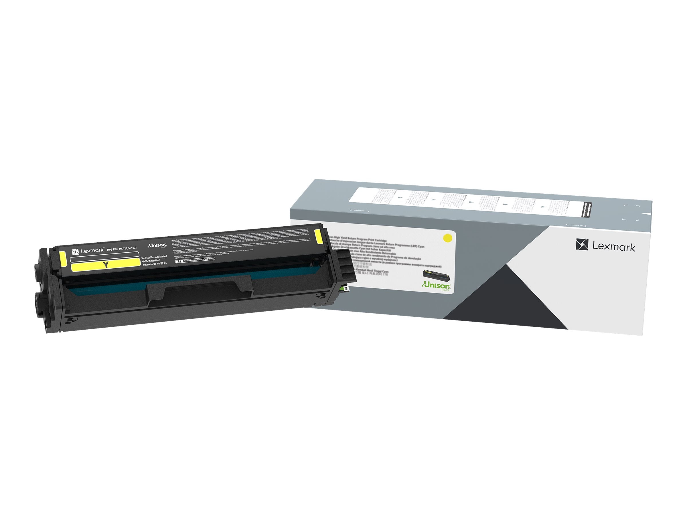 LEXMARK C320040 Yellow Print Cartridge Vorderansicht