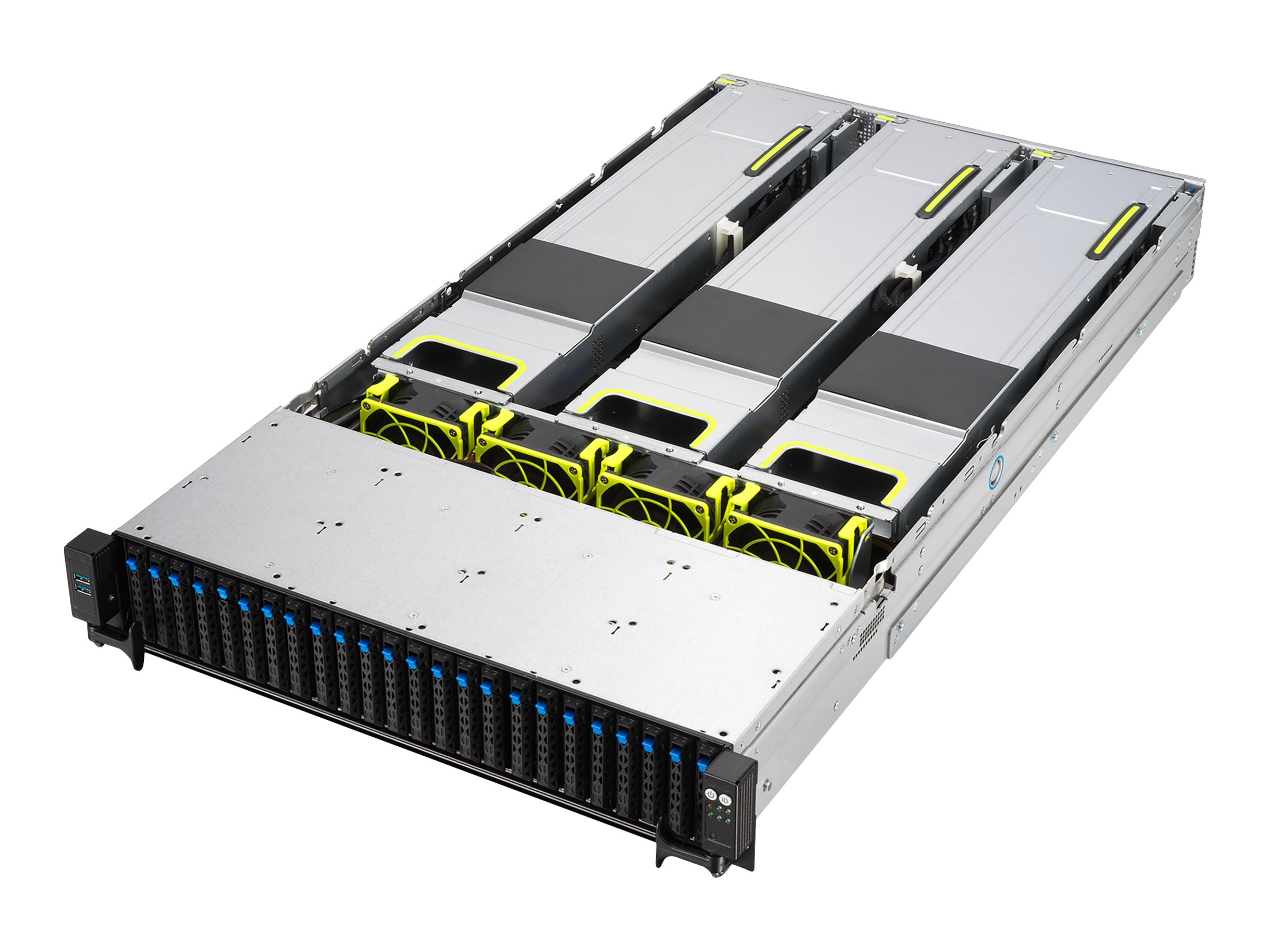 ASUS RS720A-E11-RS24U Barebone Server Seitenansicht