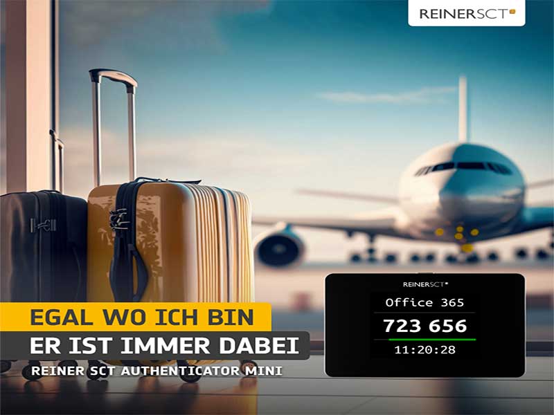 REINER SCT Authenticator mini Hardware für Zwei-Faktor-Authentisierung 2FA