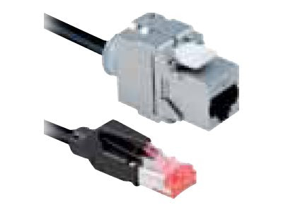 BACHMANN CAT6A RJ45 Leitung 5m Vorderansicht