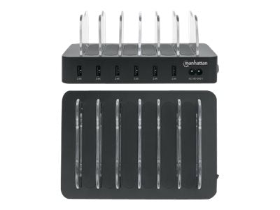 MANHATTAN 6-Port USB-Ladestation Verpackung