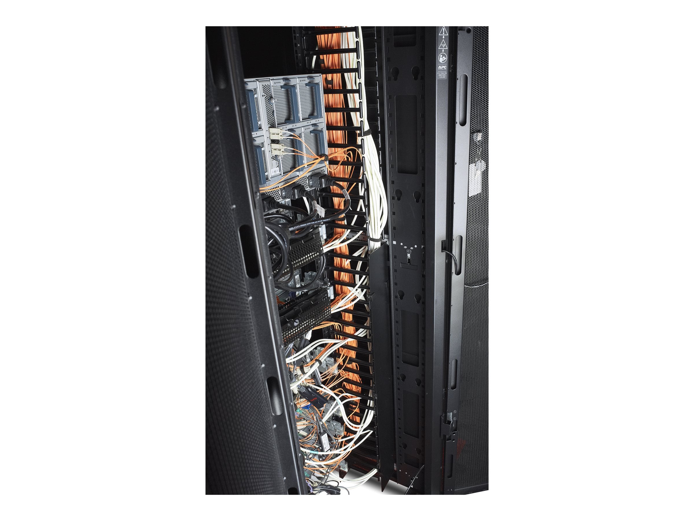 APC Rack cable management panel cover Vorderansicht