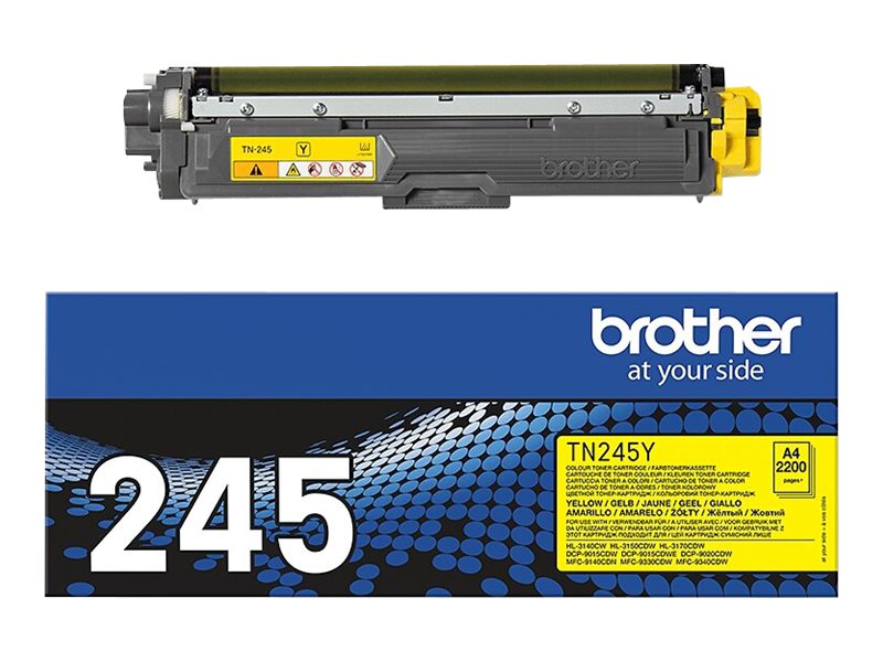 BROTHER HL-3140CW/3150CDW/3170CDW Toner gelb hohe Kapazität Verpackung