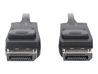 DIGITUS DisplayPort Anschlusskabel DP St/St 2.0m m/Verriegelung Ultra HD 8K Vers. 1.3/1.4 sw