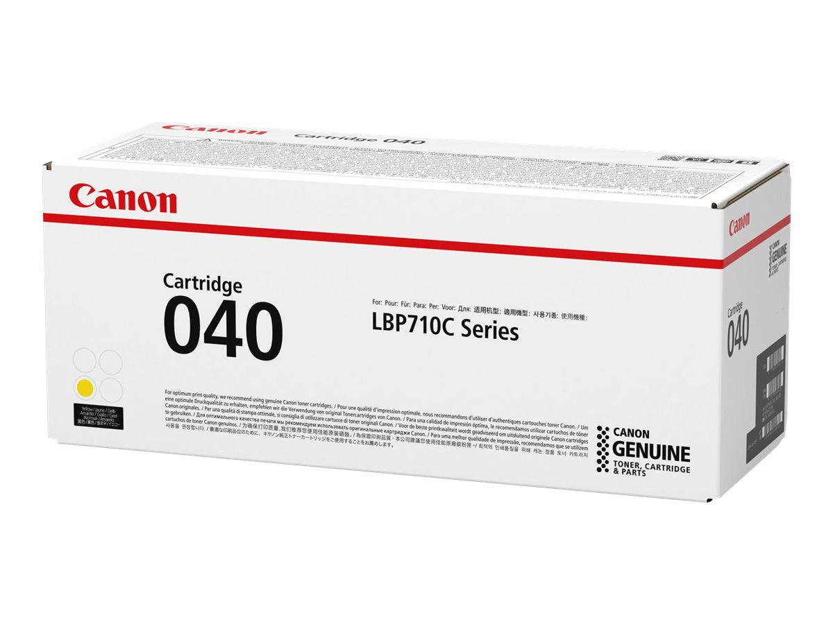 Detailansicht des CANON 040Y Toners gelb