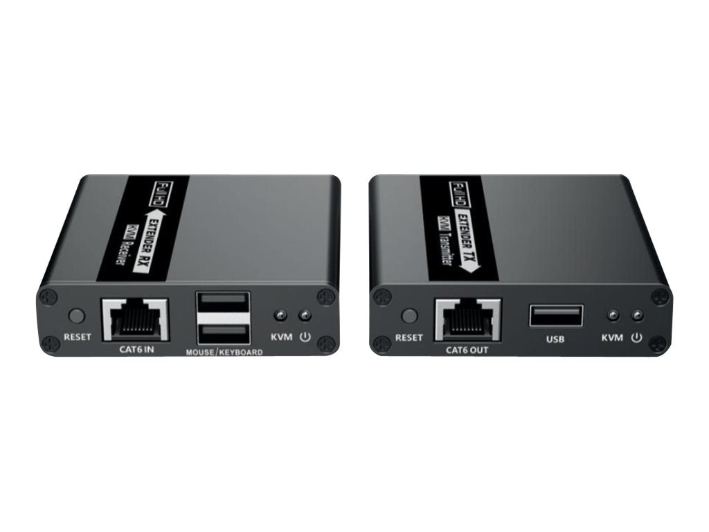 VALUE KVM Verlängerung über Kat.6/6A HDMI max. 70m - Vorderansicht