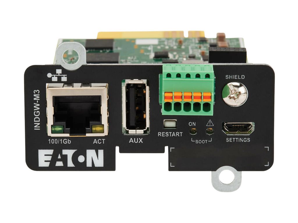 EATON Industrial Gateway Card M3 Modbus TCP/RTU Installation
