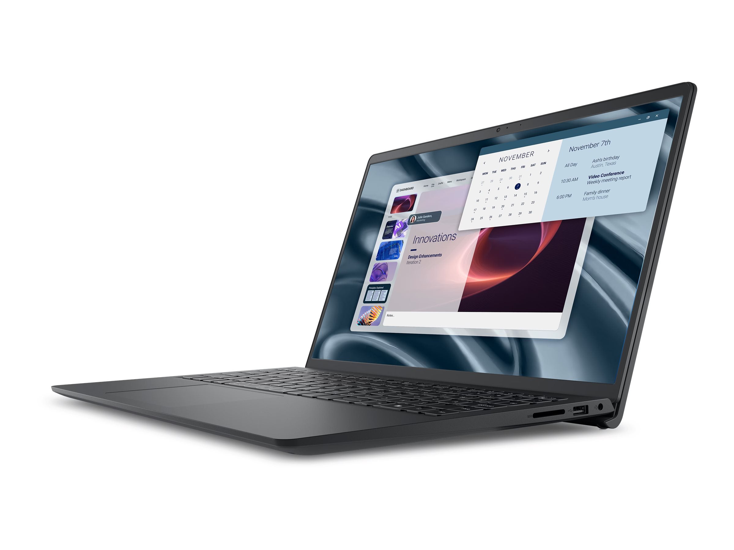 DELL Pro 15 Essential PV15255 Notebook Vorderansicht