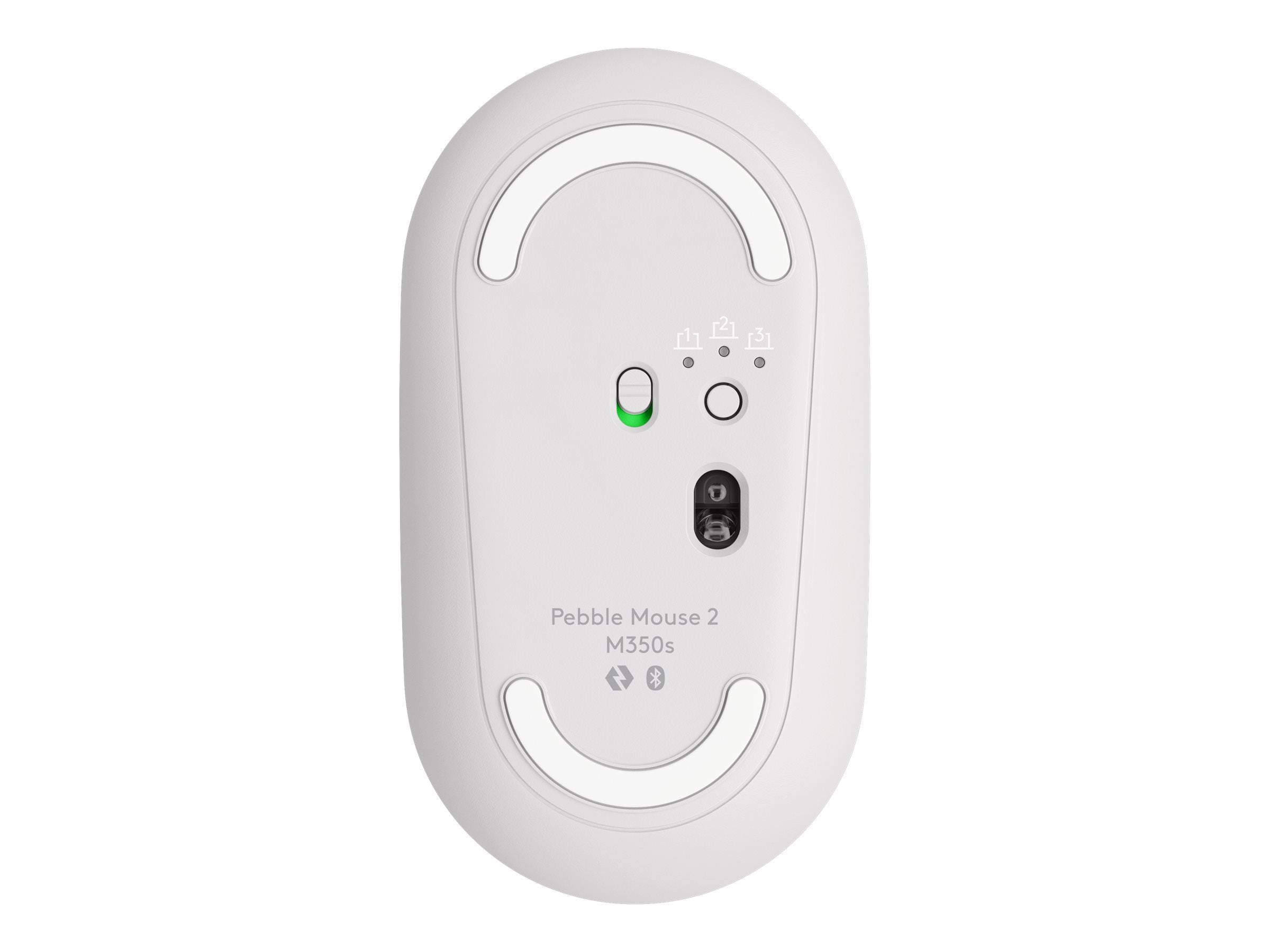LOGITECH Pebble Mouse 2 M350s Maus Vorderansicht