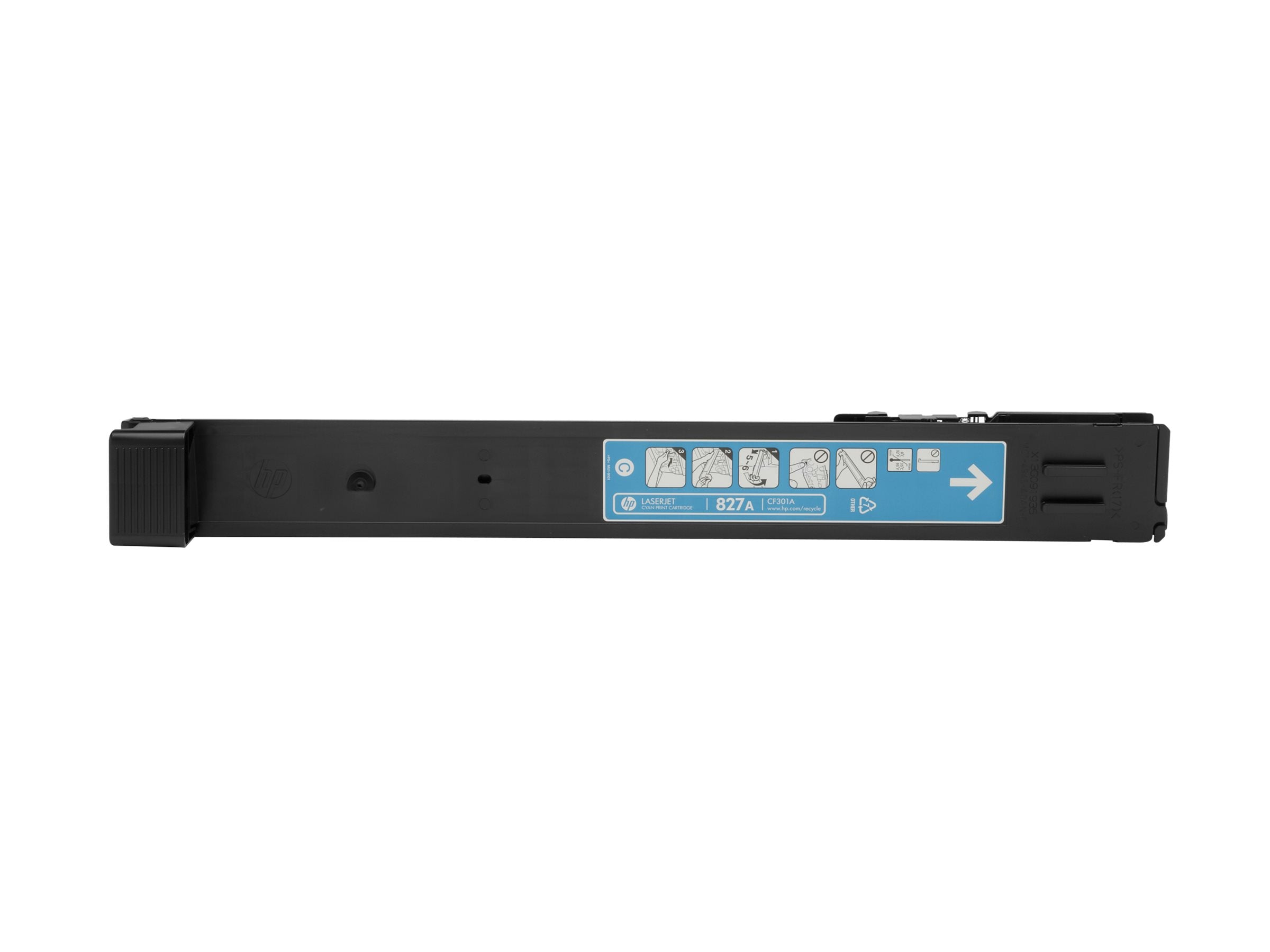 HP 827A Original Toner cyan Vorderansicht