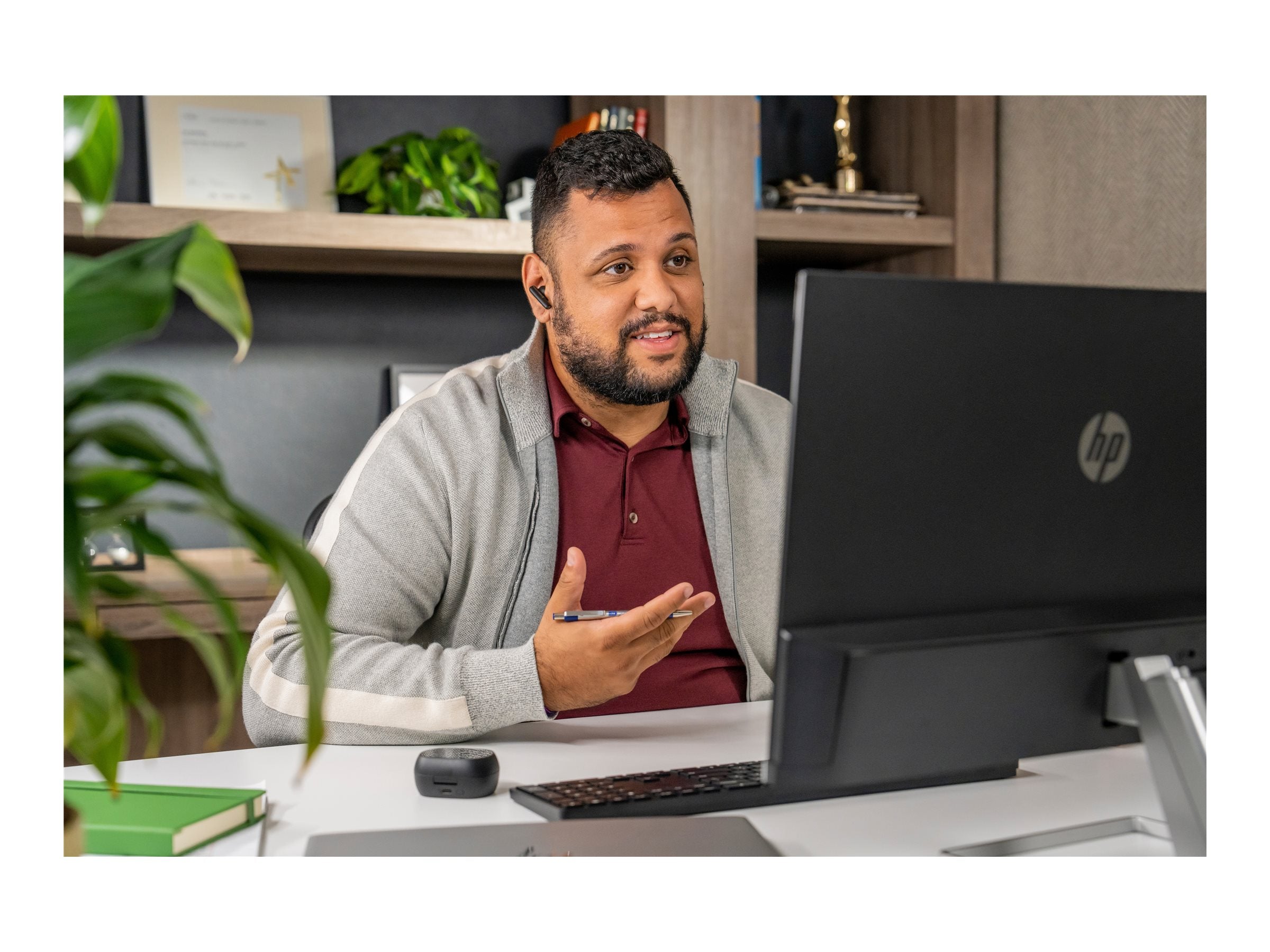 Touchscreen Ladecase für HP Poly Voyager Free 60+ UC M