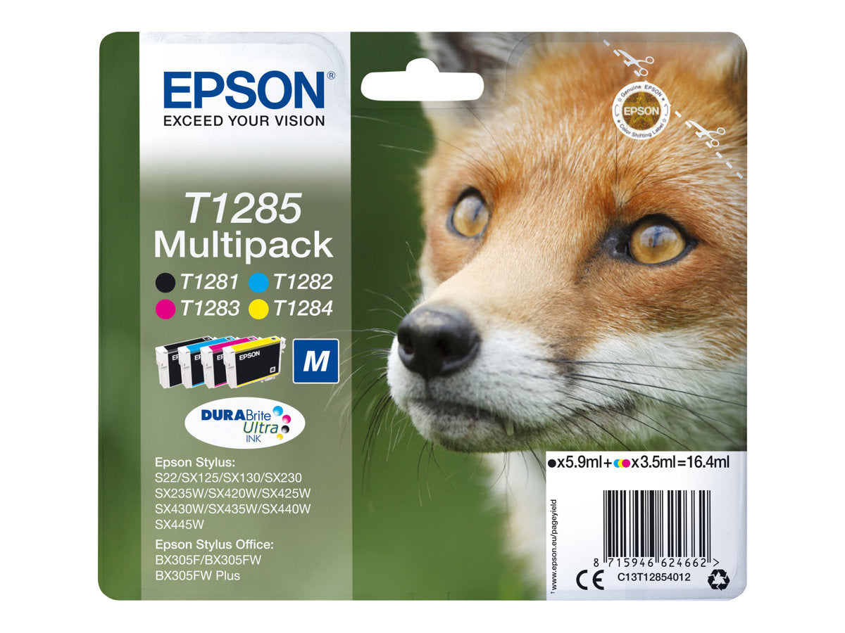 EPSON T1285 Tintenpatrone Vorderansicht