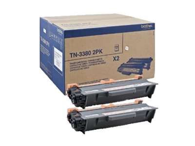 BROTHER TN3380TWIN Tonerpatrone Vorderansicht