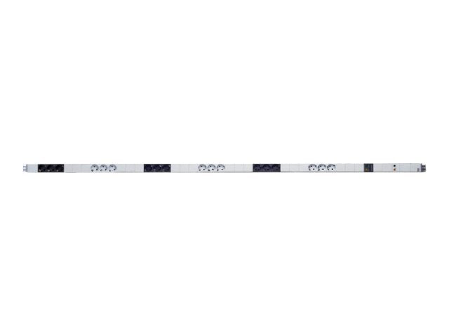 DIGITUS 48,3cm 19Zoll Steckdosenleiste 18fach Vorderansicht