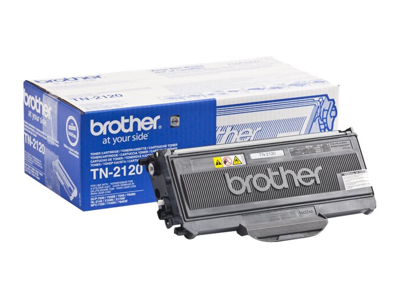 BROTHER TN-2120 Tonerkartusche Schwarz Seitenansicht