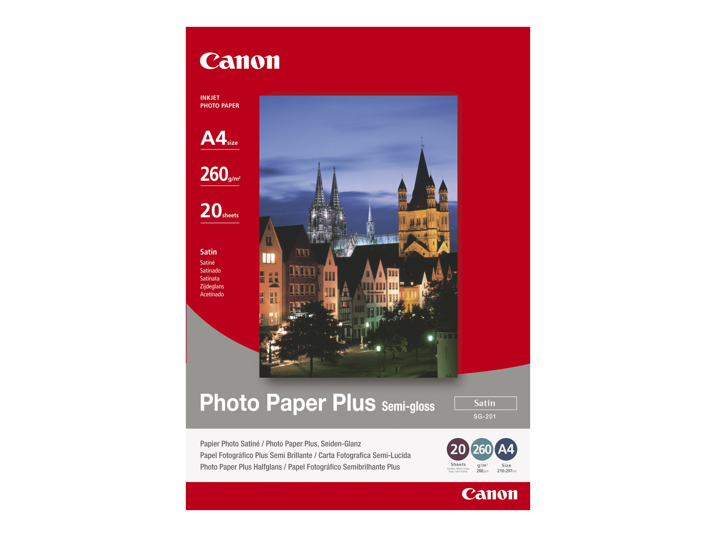CANON SG-201 Fotopapier Vorderansicht