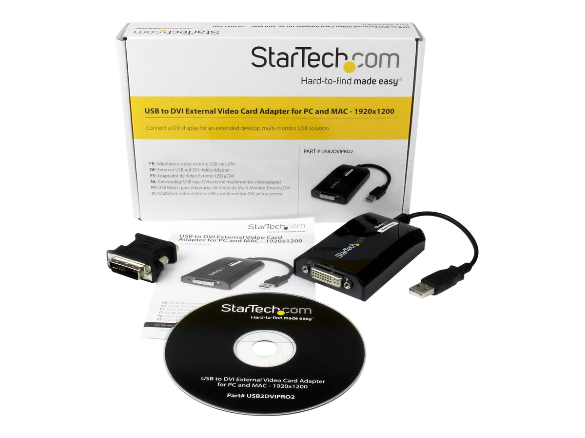 STARTECH.COM USB auf DVI Video Adapter - Vorderansicht