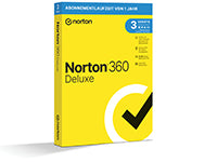 NORTONLIFELOCK 360 Deluxe 1 Jahr 3 Geräte Non Abo 25GB Cloud Backup