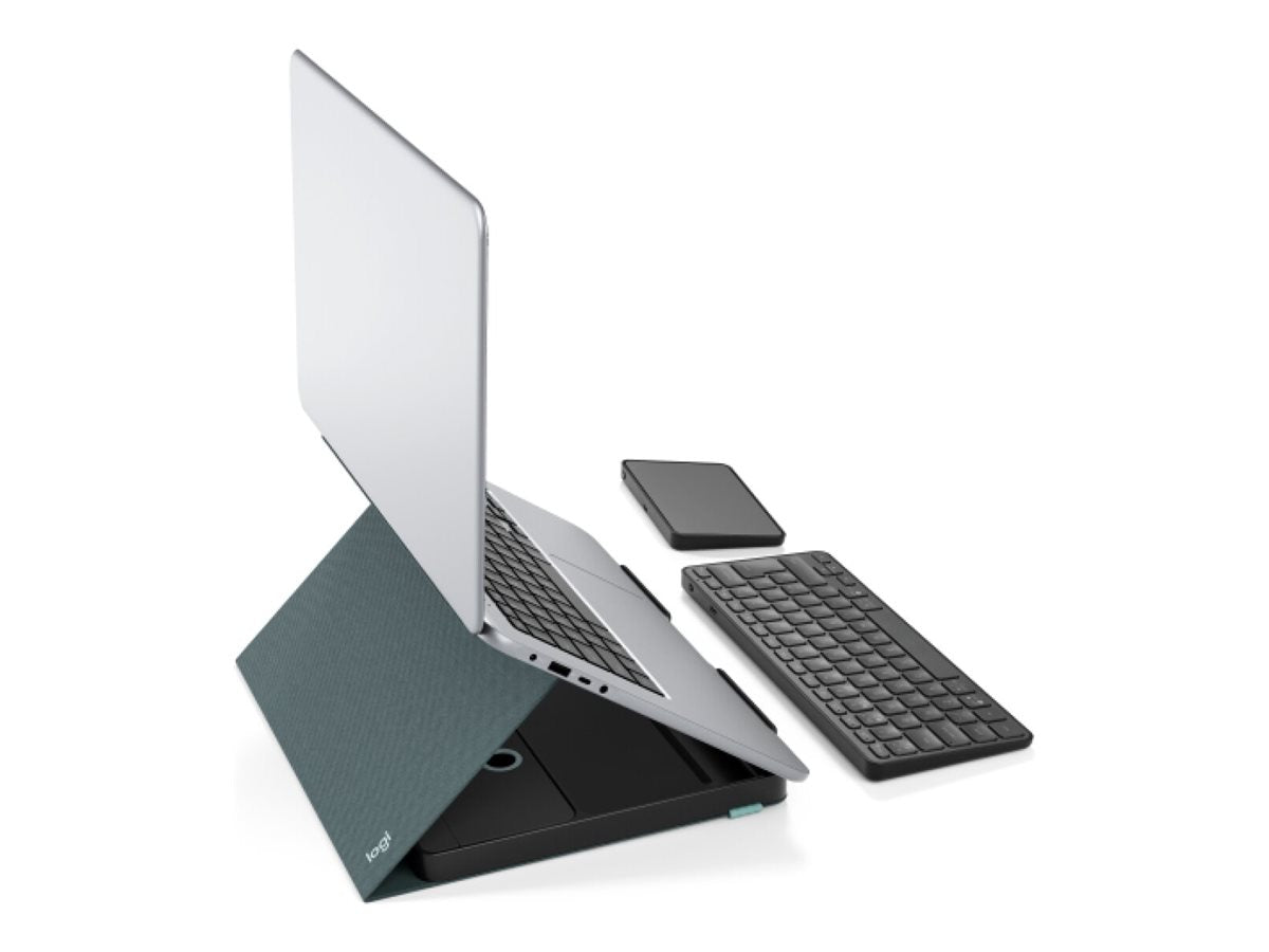 LOGITECH Casa Pop-Up Desk Classic Chic (UK) Verpackung