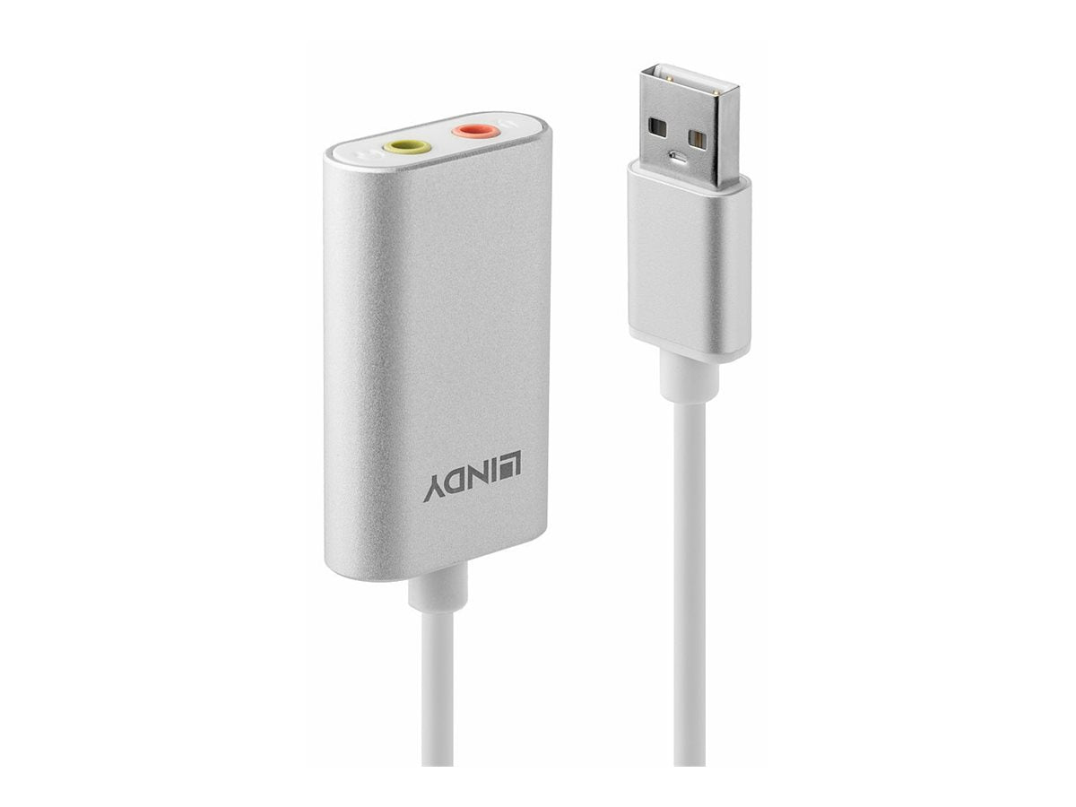LINDY USB Typ A Audio Konverter Vorderansicht
