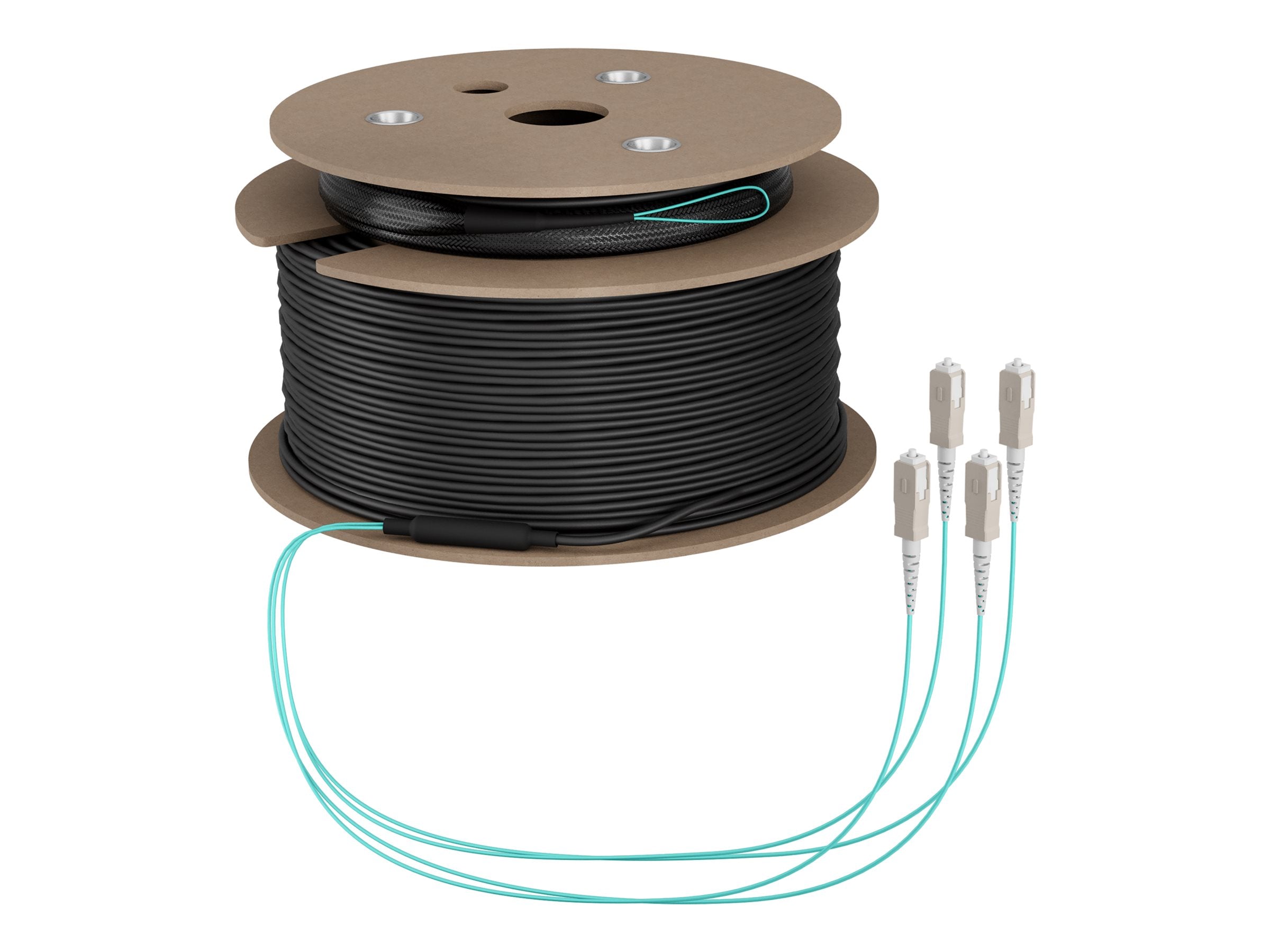 EFB Trunkkabel U-DQ ZN BH 4G 50/125 SC/SC OM3 130m - Vorderansicht
