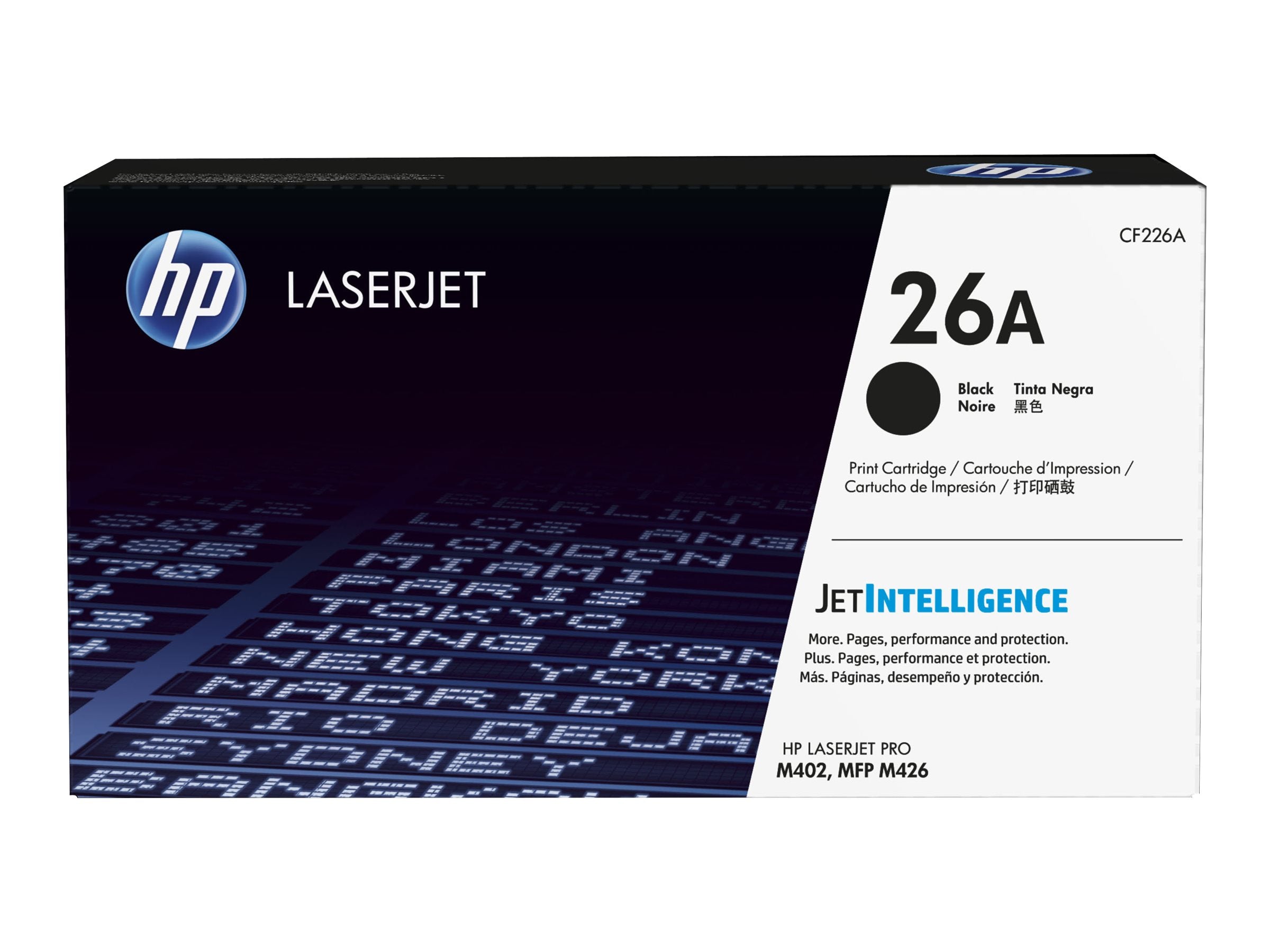 HP 26A Tonerpatrone Vorderansicht