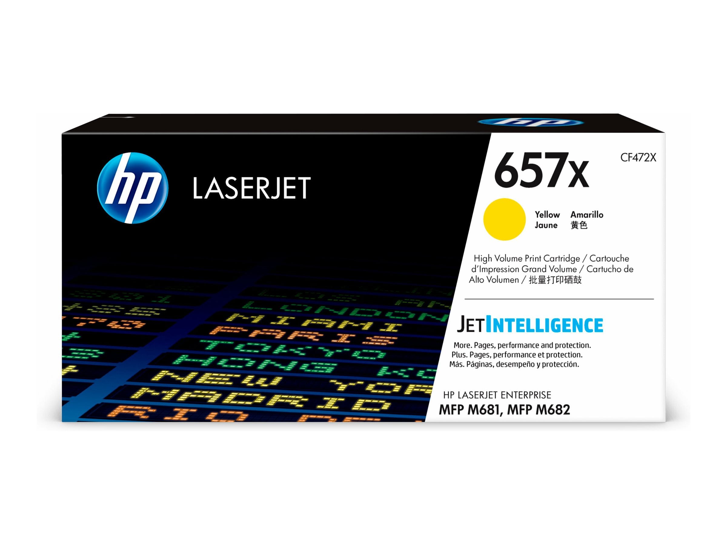 HP 657X Tonerpatrone Detailansicht