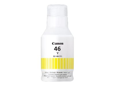 Vorderansicht der CANON GI-46 Y EMB Yellow Nachfülltinte