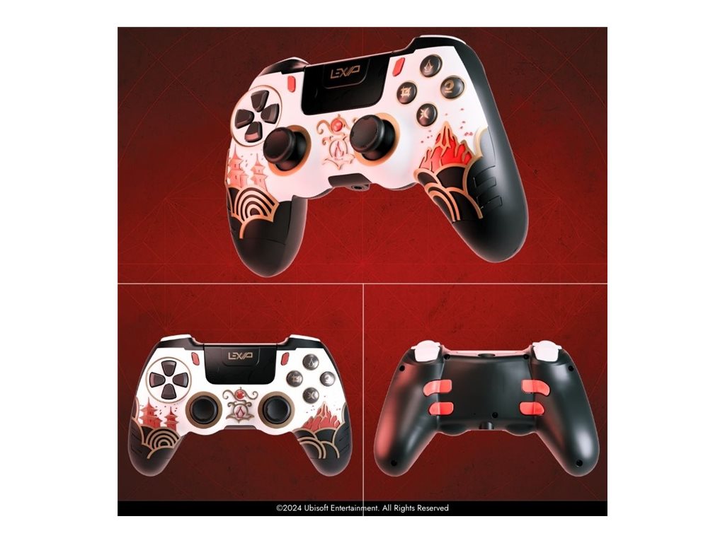LEXIP X UBISOFT Assassins Creed Shadows ASSASSIN Box PC Game Headset Controller Vorderansicht