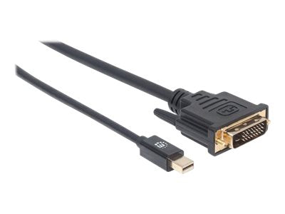 MANHATTAN DisplayPort/DVI Kabel 1,8m Steckeransicht