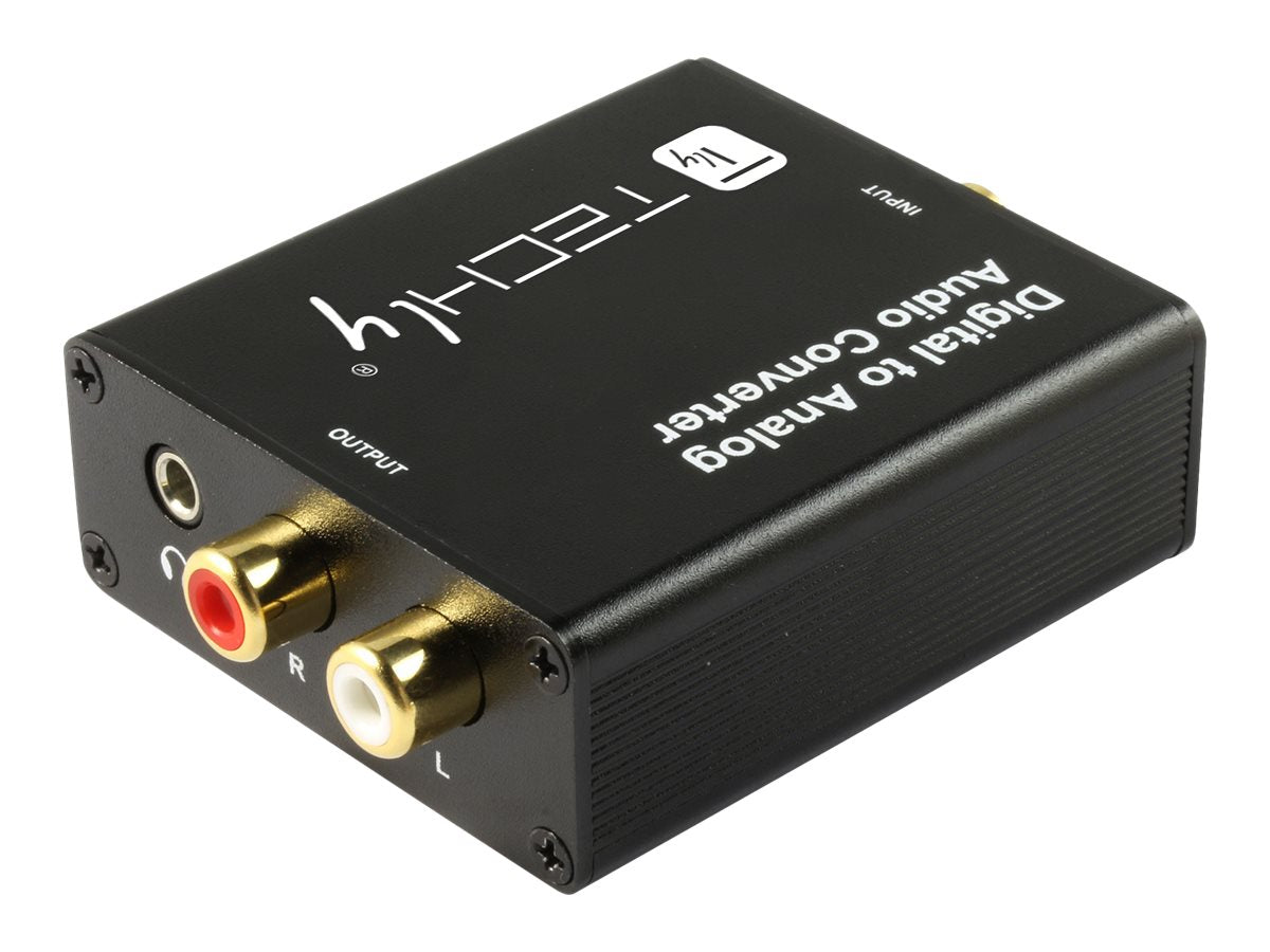 TECHLY Digital auf Analog Audio Konverter - Detailansicht