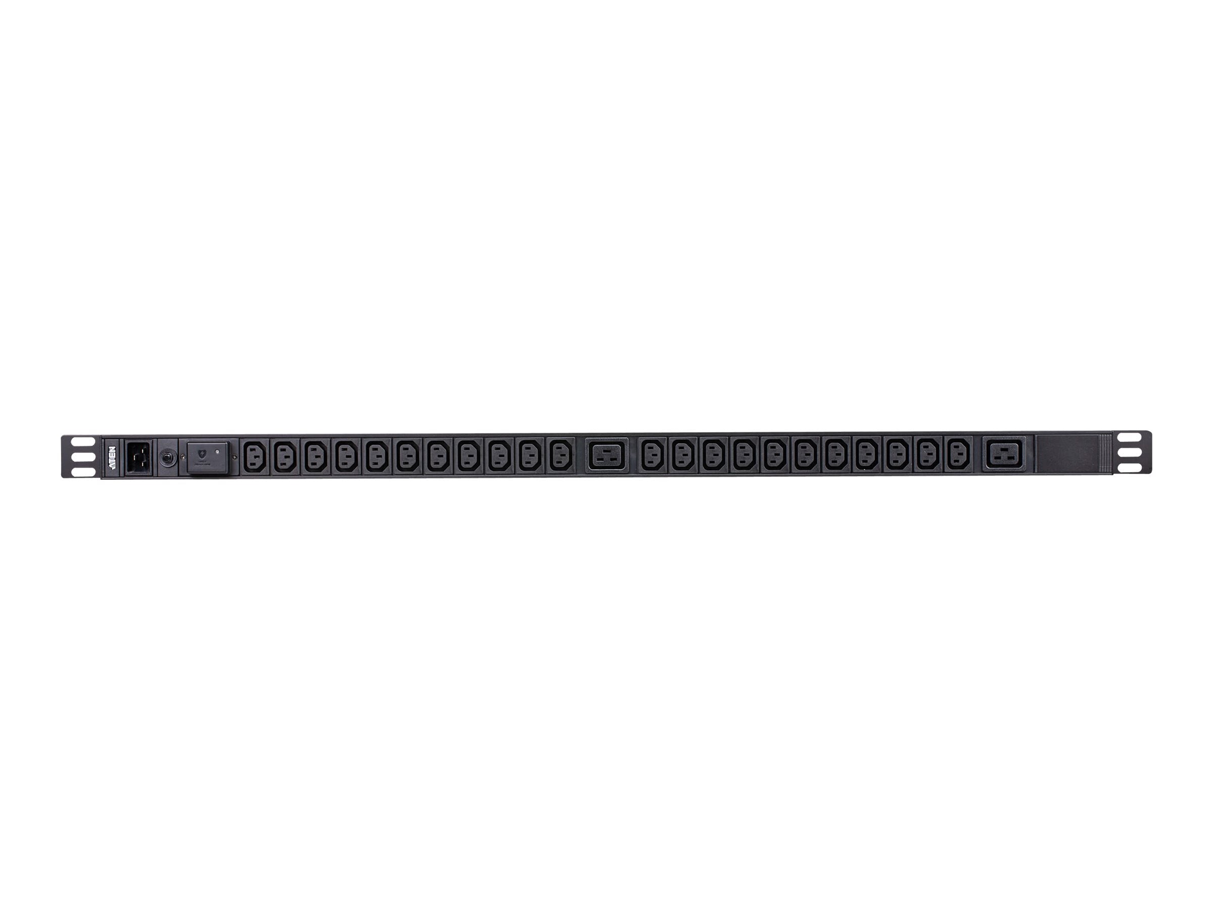 ATEN PE0224SG 0U 16A 24-Port Basic PDU Vorderansicht