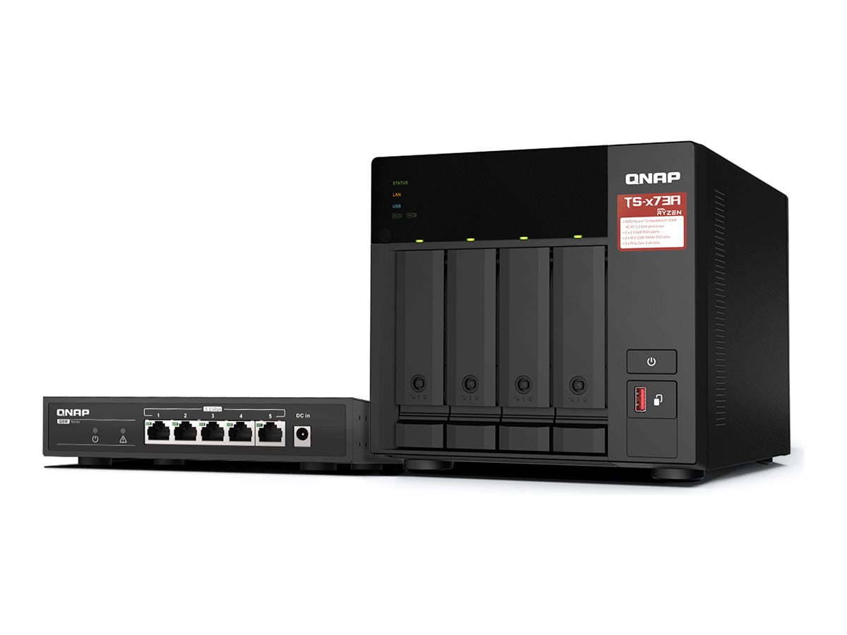 QNAP Bundle NAS TS-473A Vorderansicht