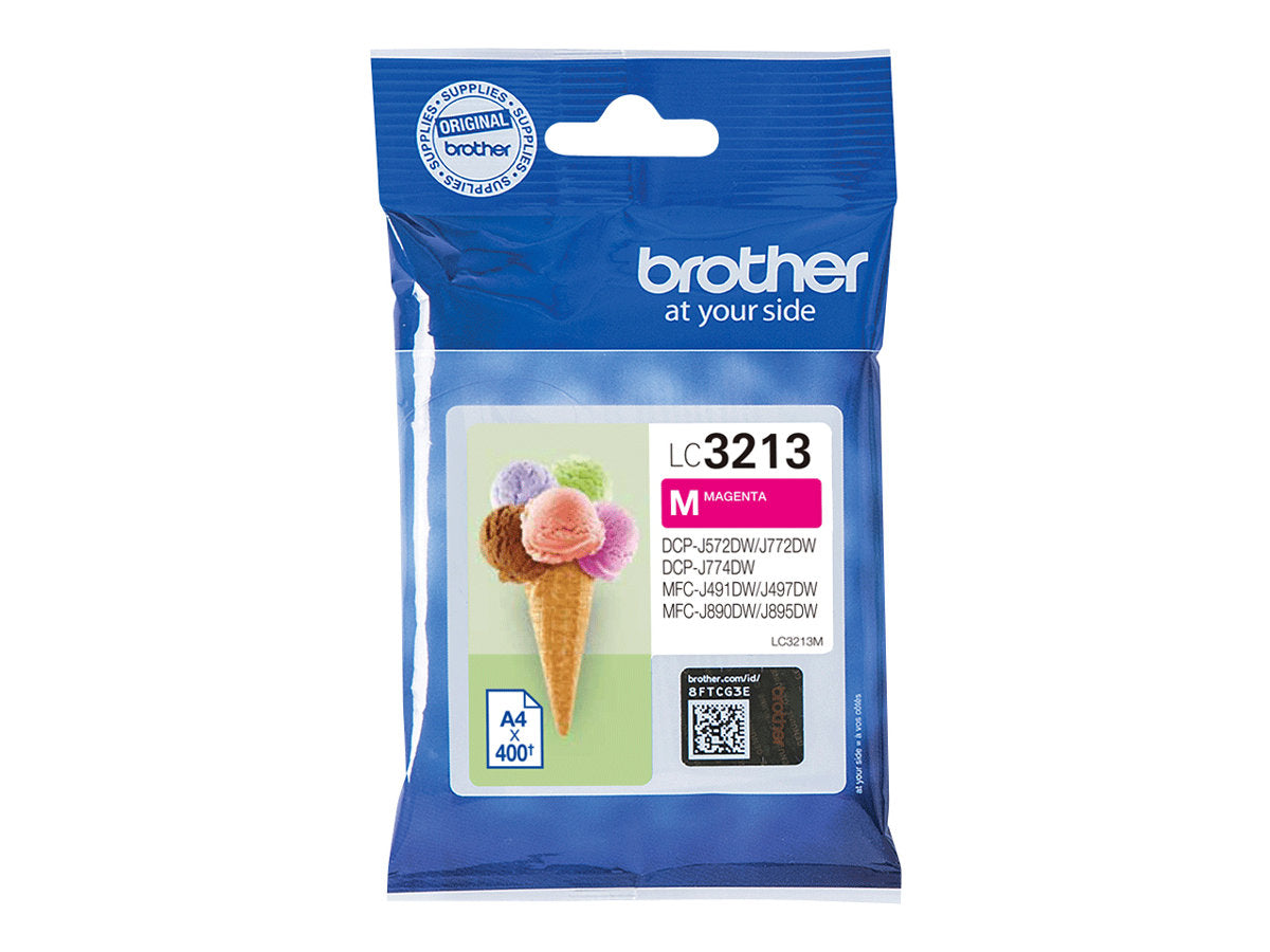 BROTHER LC3213M Tintenpatrone Vorderansicht