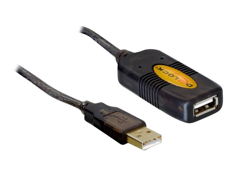 DELOCK Kabel USB 2.0 Verlängerung aktiv 5m - Vorderansicht