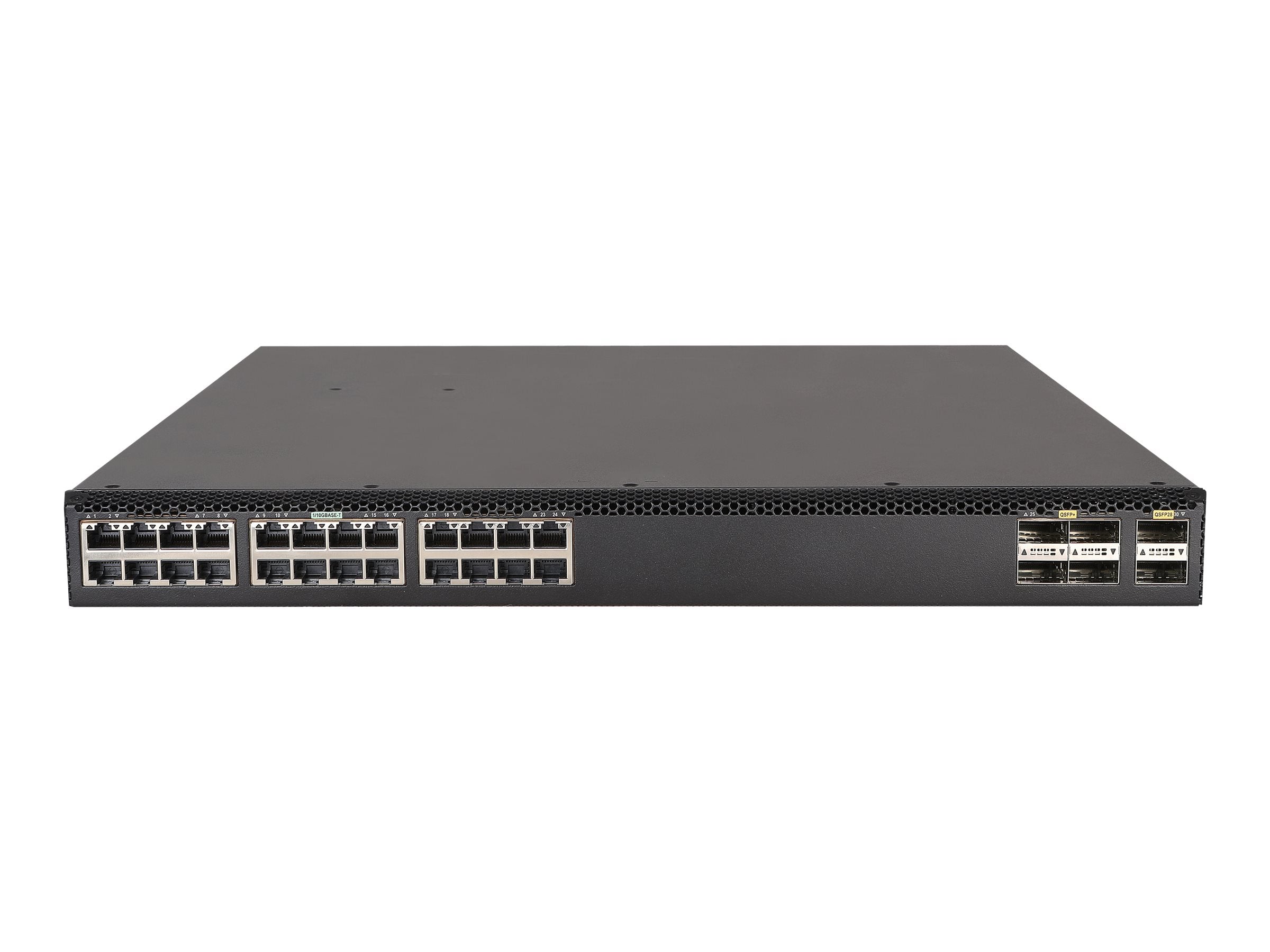 HPE HPN FlexFabric 5710 Switch 24 XGT 6 QSFP+ Vorderansicht