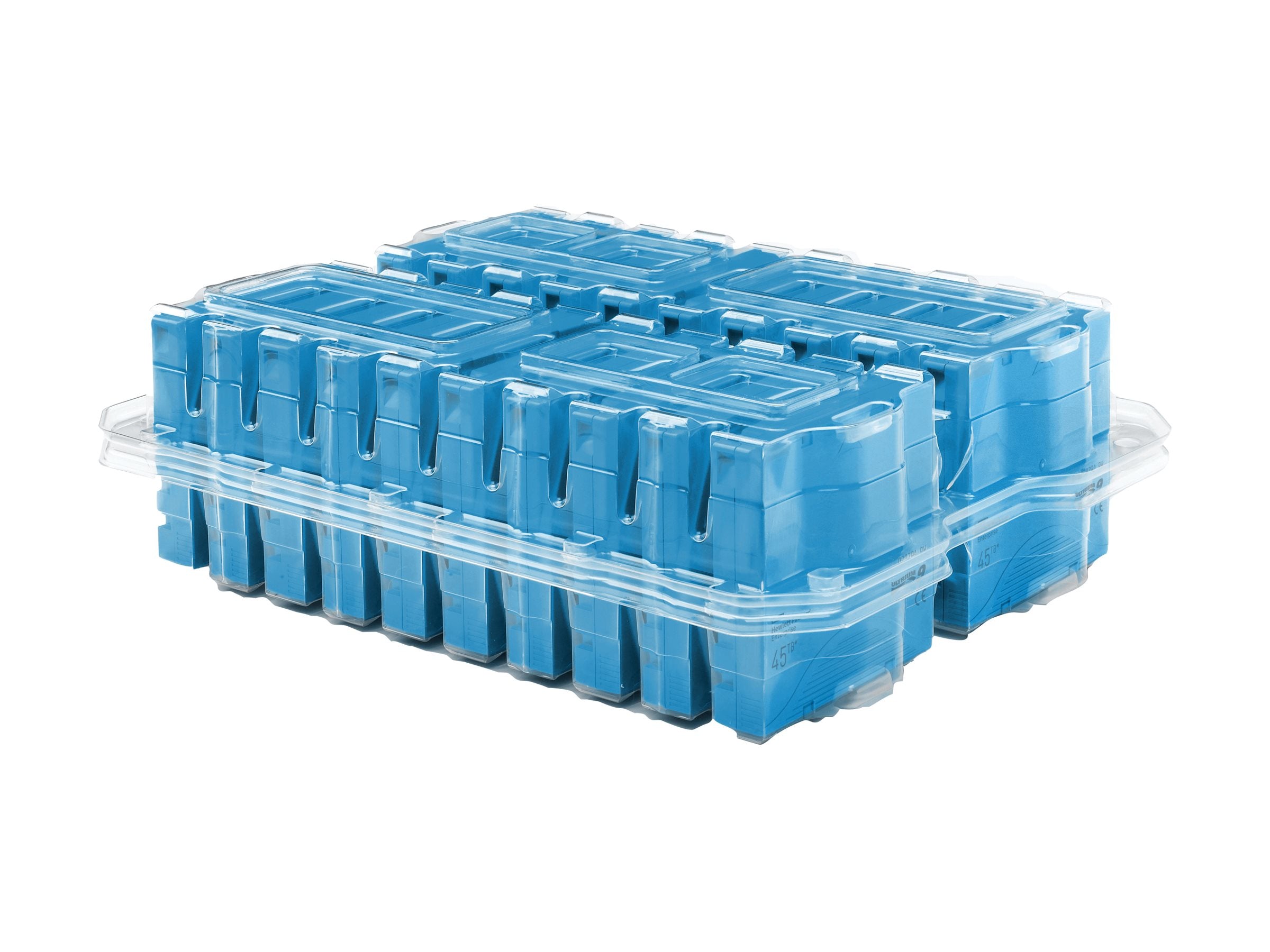 HPE LTO-9 Ultrium 45TB RW 20 Data Cartridges Vorderansicht