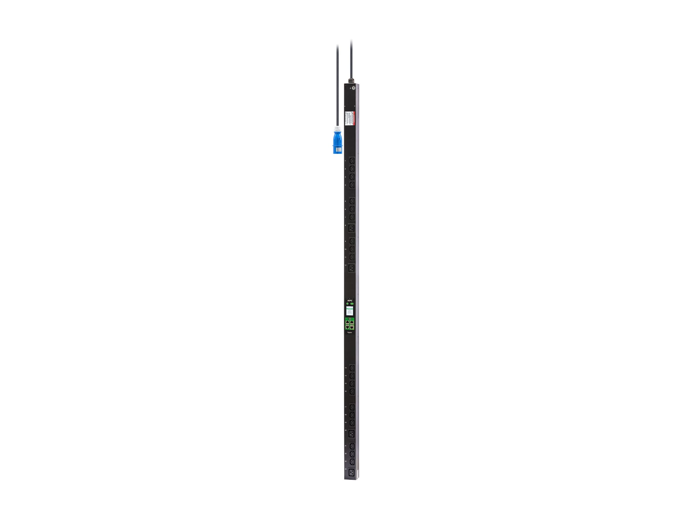 APC Easy PDU 2G Metered-by-Outlet ZeroU 3.7kW 16A 230V - Vorderansicht