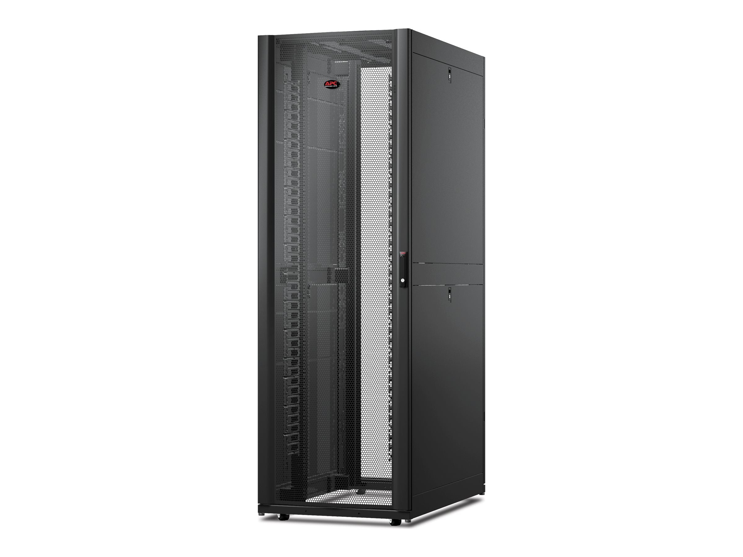 APC NetShelter SX Networking Enclosure 48U Rack Seitenansicht