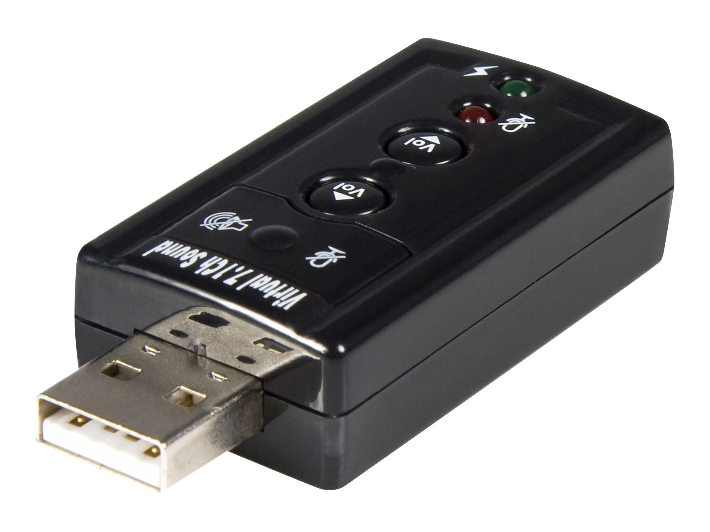 STARTECH.COM Virtual 7.1 USB Stereo Audio Adapter Vorderansicht