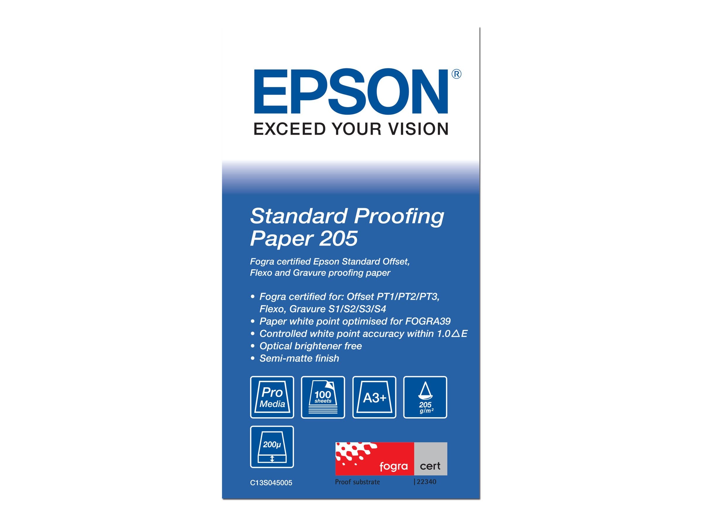 EPSON S045005 Standard proofing Papier Vorderansicht