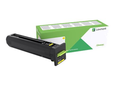 LEXMARK Toner High Yield Corporate Yellow Verpackung