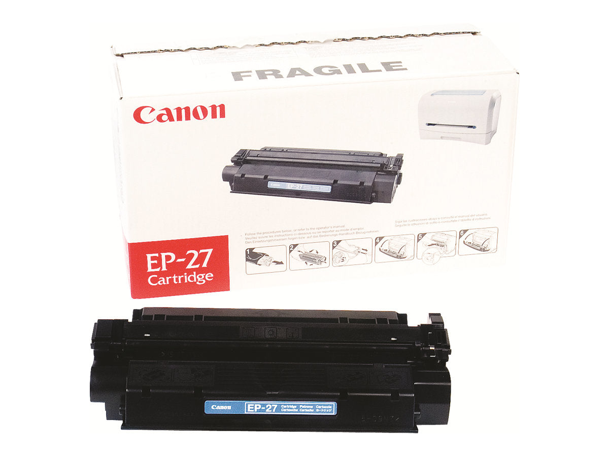 Detailansicht des CANON EP-27 Toners schwarz hohe Kapazität