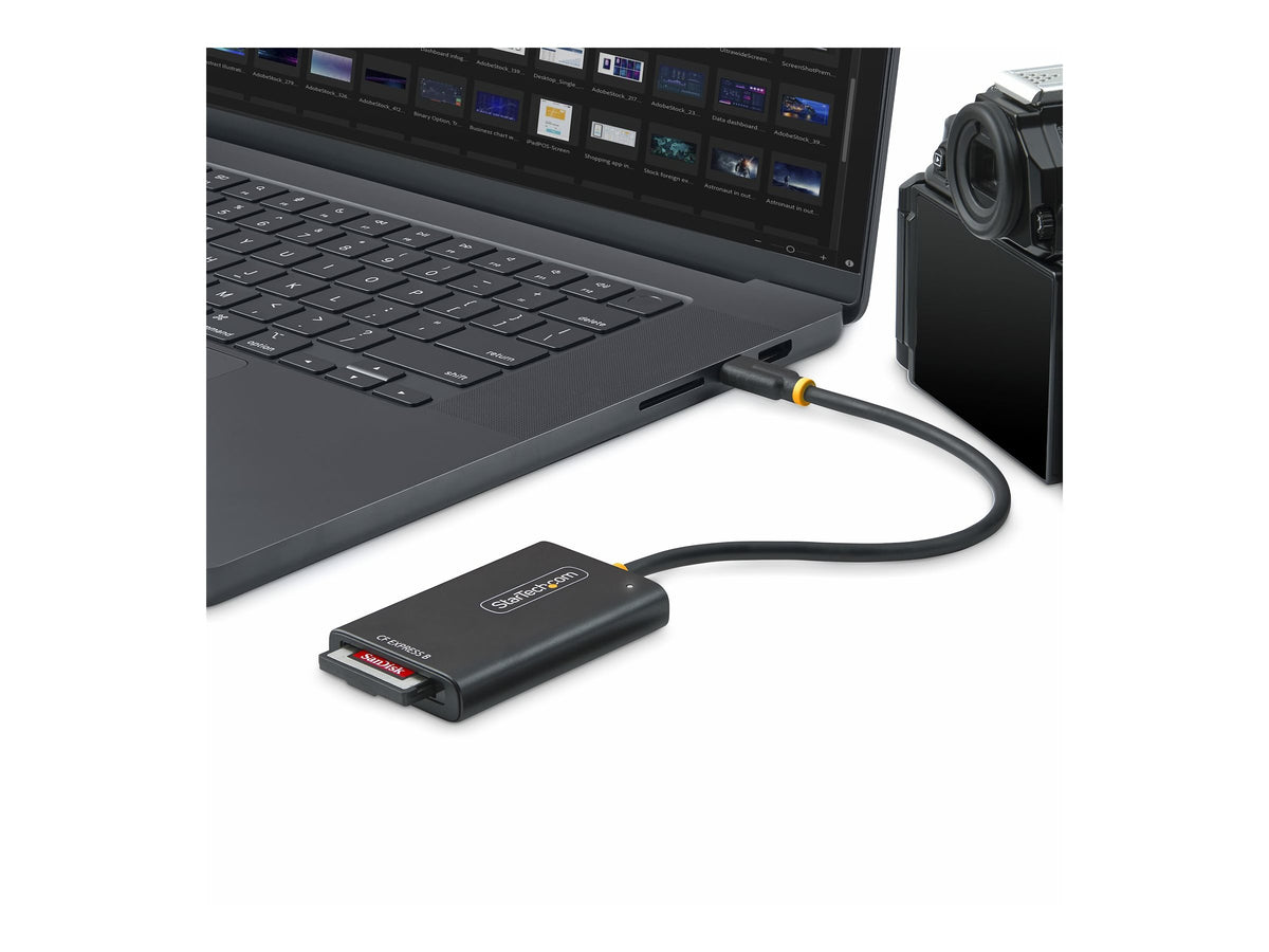 STARTECH.COM USB-C CFexpress Typ B Kartenleser Mobiler USB 10Gbps Speicherkartenleser USB-C zu CF Express 2.0 Lesegerät
