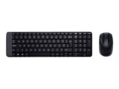 LOGITECH Wireless Keyboard and Mouse Combo MK220 - Vorderansicht