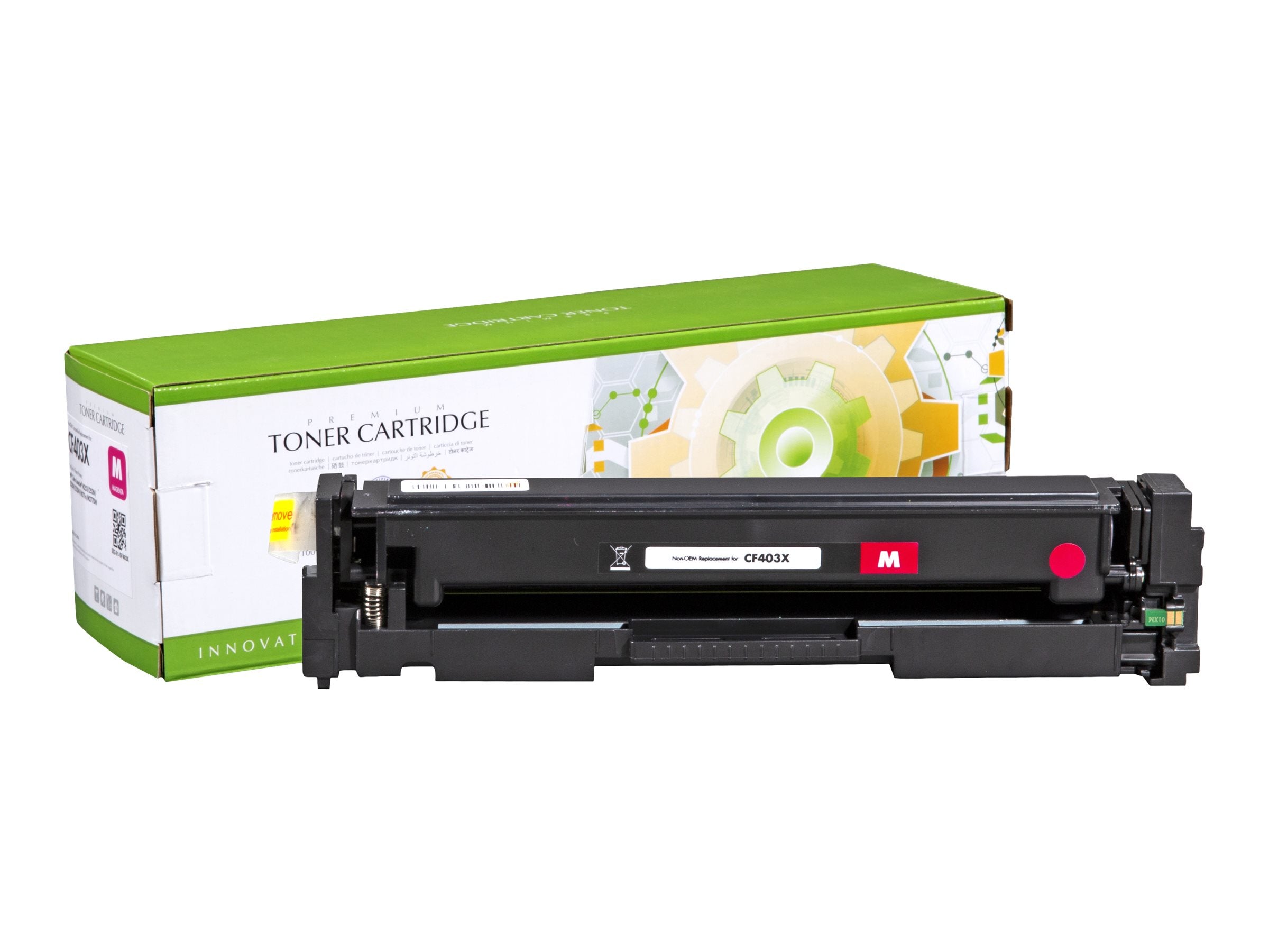 STATIC Tonerpatrone HP CF403X magenta Vorderansicht