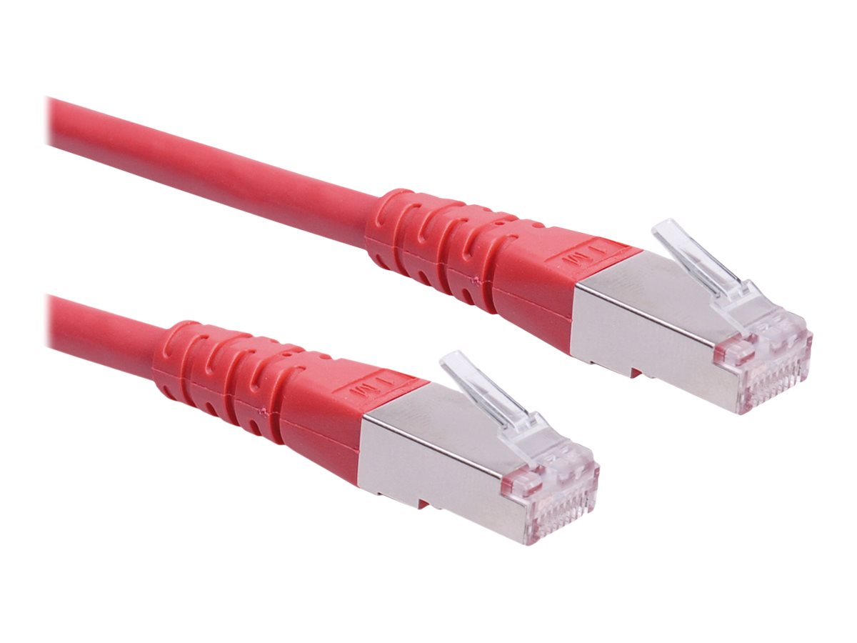 ROLINE Patchkabel Kat.6 Class E S/FTP PiMF rot 10m - Verpackung